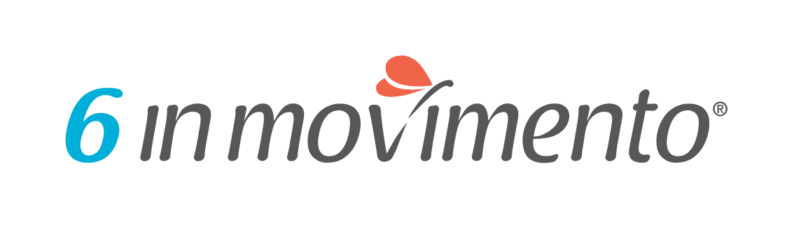 Logo 6 in movimento trasparente